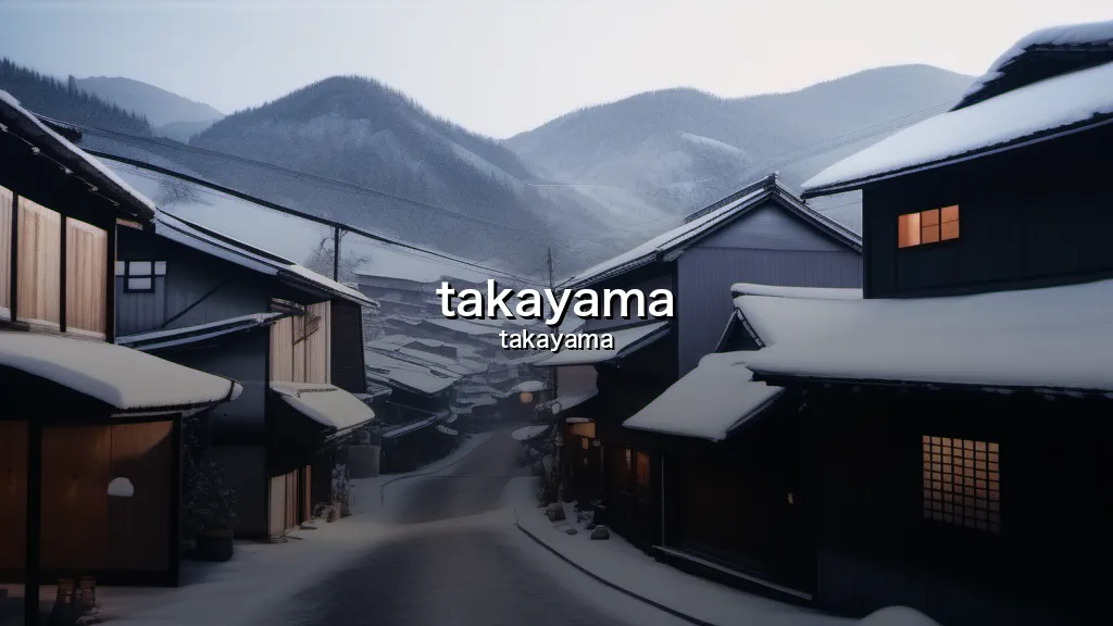 Takayama